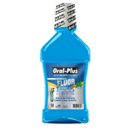 ENJUAGUE BUCAL FLUOR X 500 ORAL PLUS