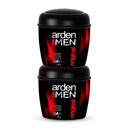 DESODORANTE CREMA ORIGINAL X 100 2 UND P.E ARDEN FOR MEN