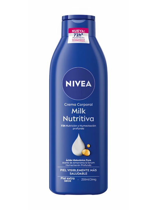 CREMA NUTRITIVA PIEL EXTRASECA X 250 ML NIVEA