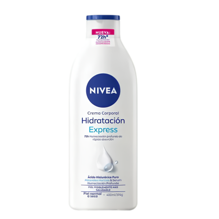 CREMA HIDRATACION EXPRES X 400 ML NIVEA