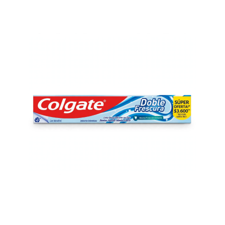 COLGATE TRIPLE ACCION DOBLE FRESCURA X 60 ML