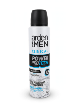 DESODORANTE AEROSOL CLINICAL X 165 POWER PROTECH ARDEN FOR MEN