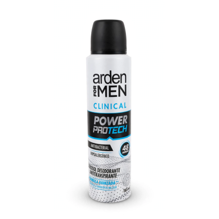 DESODORANTE AEROSOL CLINICAL X 165 POWER PROTECH ARDEN FOR MEN