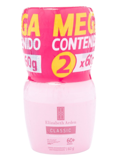 DESODORANTE CREMA CLASSIC X 60 2 UND P.E ELIZABETH ARDEN