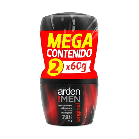 DESODORANTE CREMA ORIGINAL X 60 2 UND P.E ARDEN FOR MEN