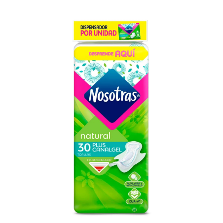 TOALLAS PLUS CANAL GEL X 30 NOSOTRAS