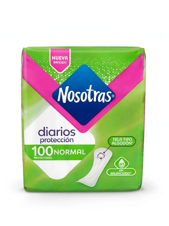 PROTECTORES DIARIOS NORMAL X 100 NOSOTRAS