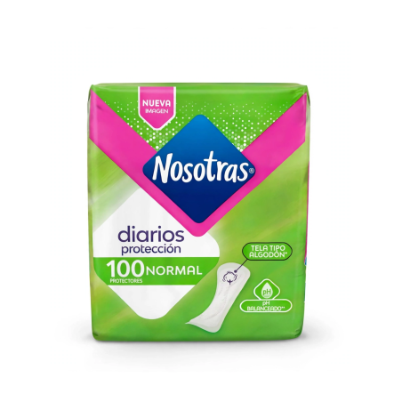 PROTECTORES DIARIOS NORMAL X 100 NOSOTRAS