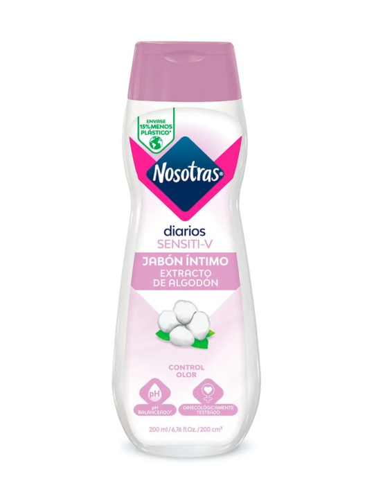 JABON INTIMO SENSITIV X 200 ML NOSOTRAS