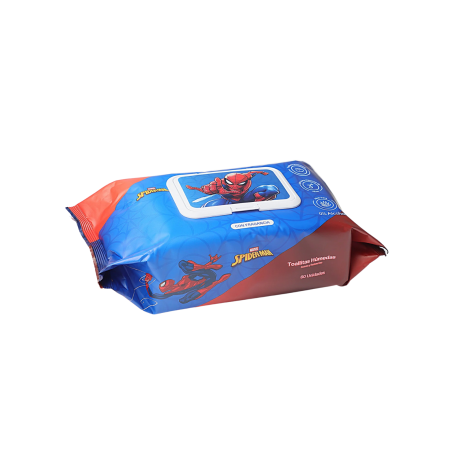 PAñITOS HUMEDOS SPIDERMAN X 80 CMS-0064 COSMOS