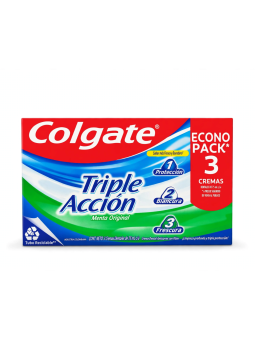 COLGATE TRIPE ACCION X 75 X 3 UND