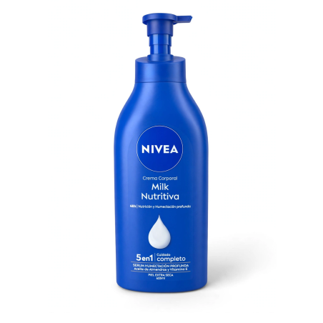 CREMA CORPORAL MILK NUTRITIVA X 625 ML NIVEA