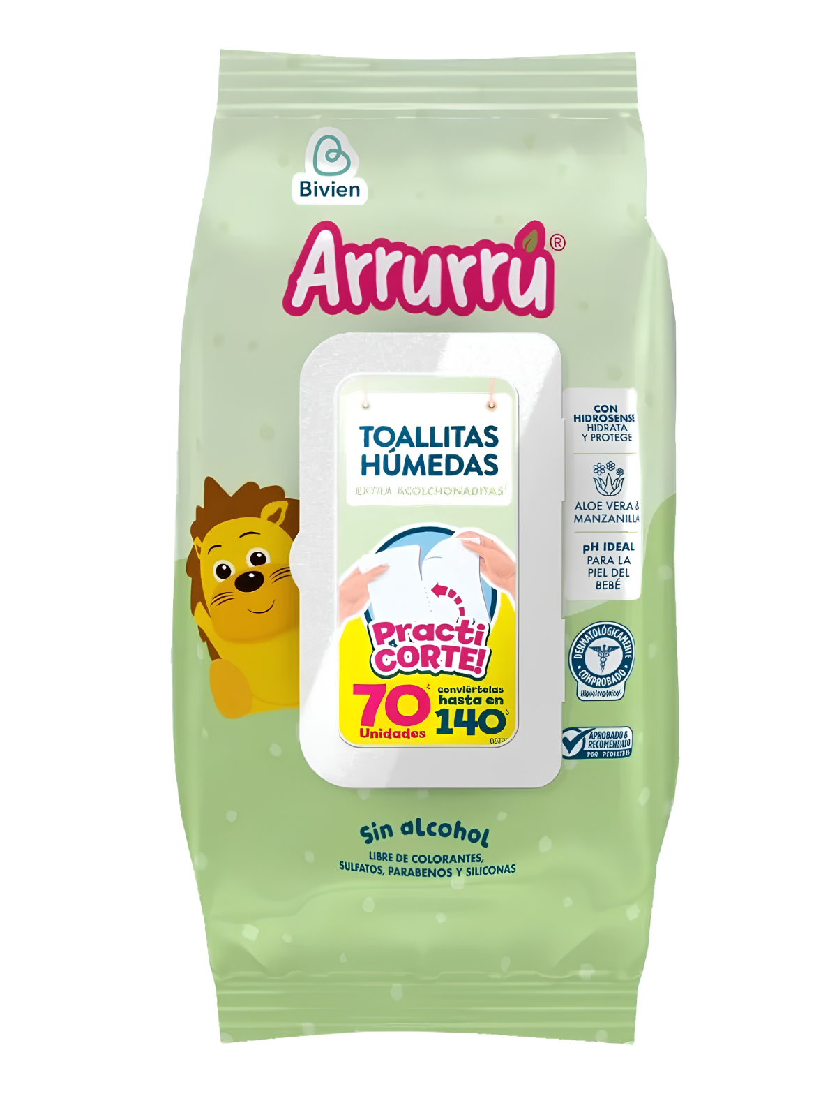 TOALLAS HUMEDAS ALOE X 70 UND P.E ARRURRU