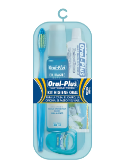 KIT HIGIENE ORAL VIAJERO ADULTO MEDIO ORAL PLUS