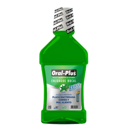 ENJUAGUE BUCAL ZERO COOL MINT X 500 ORAL PLUS