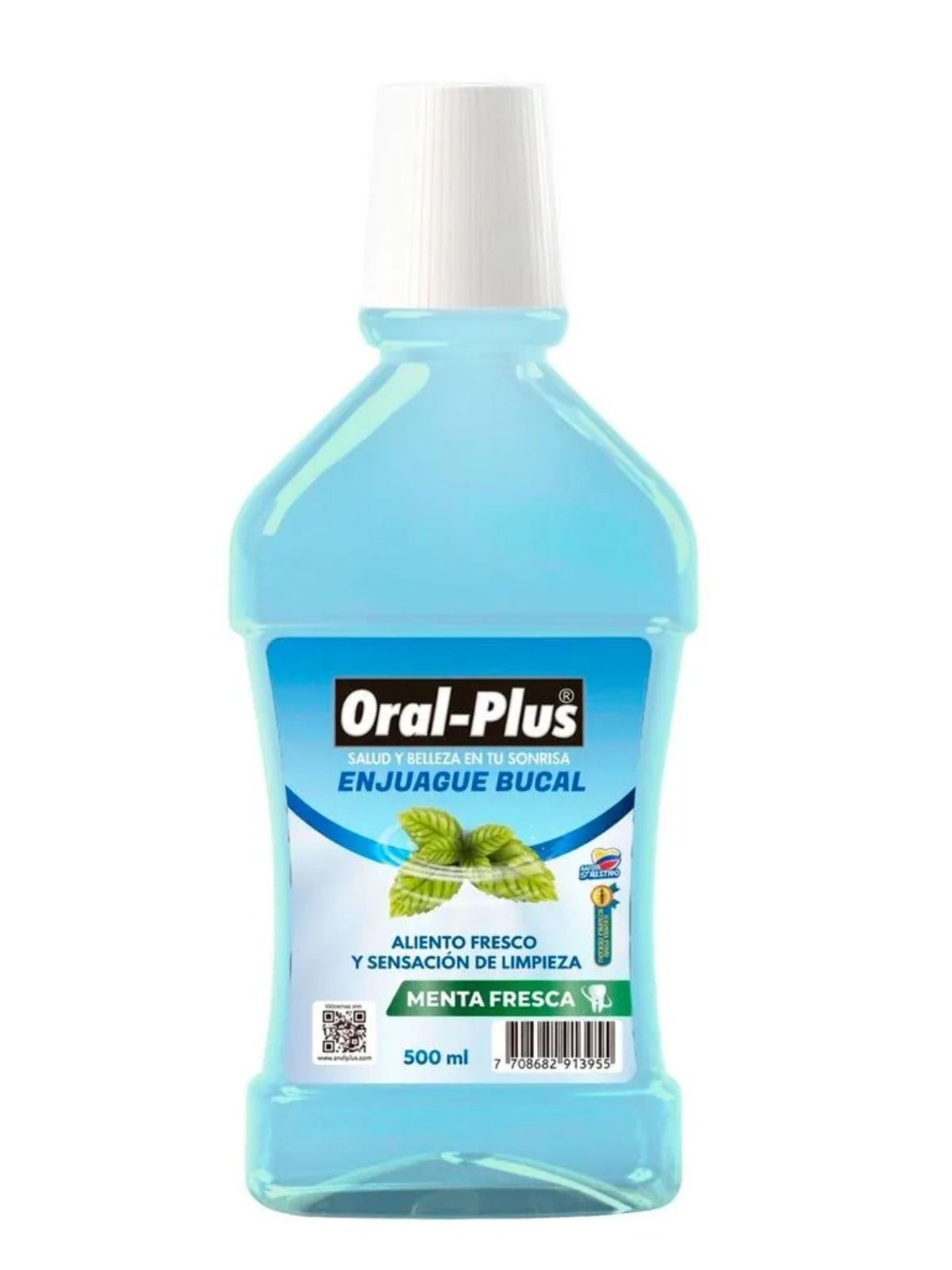 ENJUAGUE BUCAL MENTA FRESCA X 500 ORAL PLUS