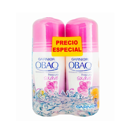 DESODORANTE FRESCURA SUAVE 2X1 ROLLON OBAO