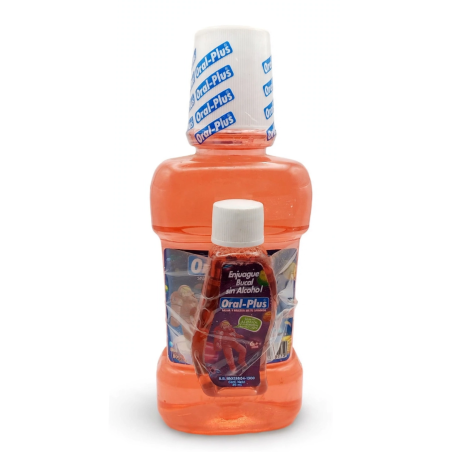 ENJUAGUE BUCAL NIÑA TUTTI FRUTTI X 300 ORAL PLUS