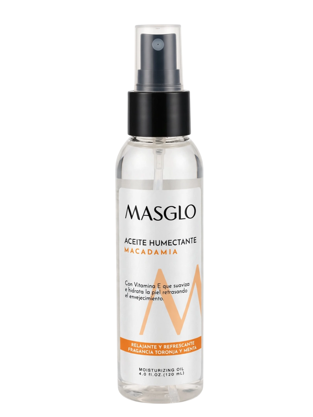 ACEITE HUMECTANTE MACADAMIA X 120 MASGLO