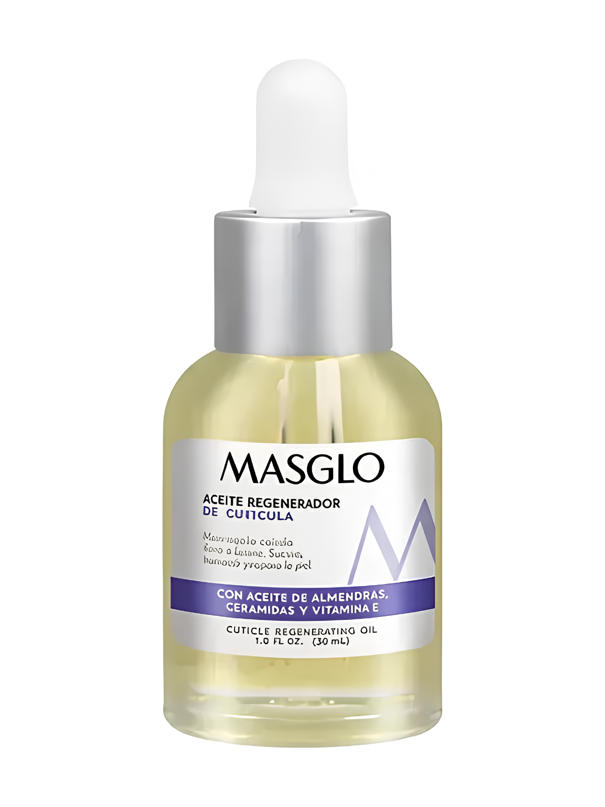 ACEITE REGENERADOR DE CUTICULA X 30 ML MASGLO