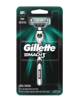MAQUINA DE AFEITAR MACH 3 GILLETTE