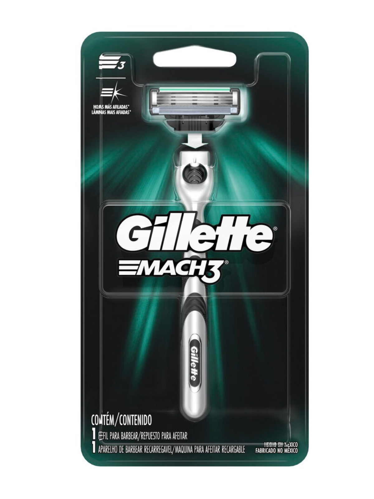 MAQUINA DE AFEITAR MACH 3 GILLETTE