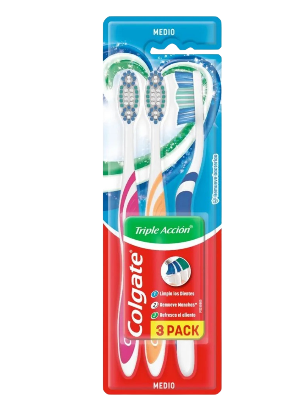 CEPILLO TRIPLE ACCION X 3 UND COLGATE