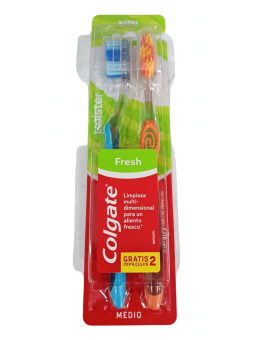 CEPILLO DENTAL TWISTER X 2 UND COLGATE