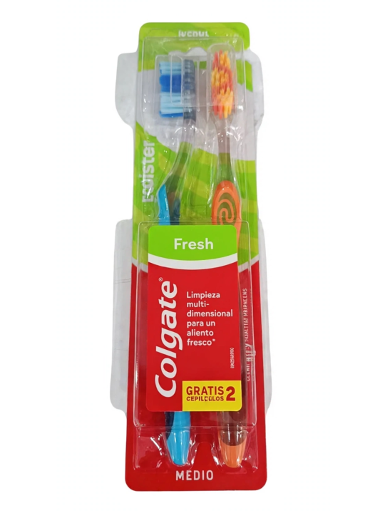 CEPILLO DENTAL TWISTER X 2 UND COLGATE