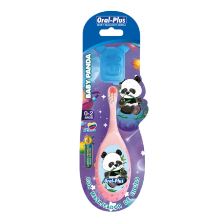 CEPILLO DENTAL BABY PANDA + PROTECTOR ORAL PLUS
