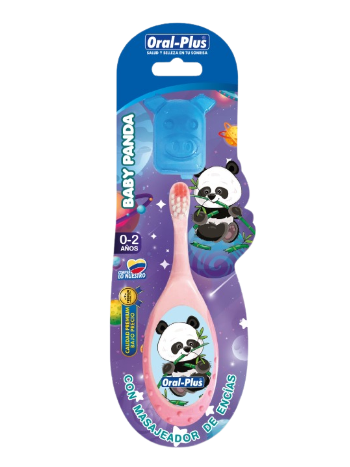 CEPILLO DENTAL BABY PANDA + PROTECTOR ORAL PLUS