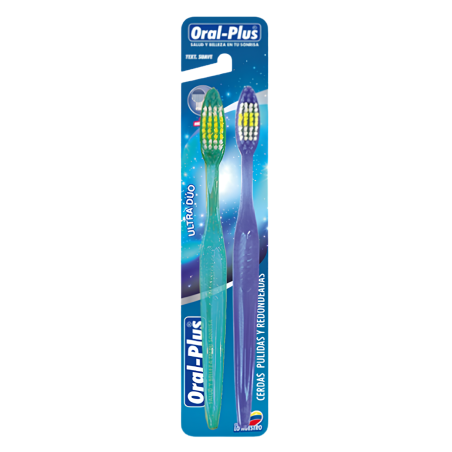 CEPILLO DENTAL ULTRA DUO MEDIO ORAL PLUS