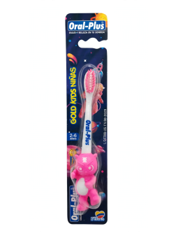 CEPILLO DENTAL NIÑA GOLD KIDS ORAL PLUS