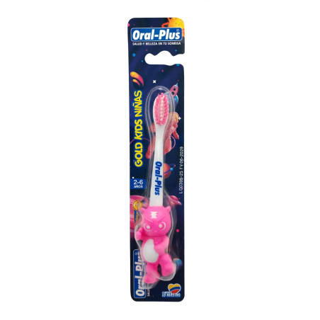 CEPILLO DENTAL NIÑA GOLD KIDS ORAL PLUS
