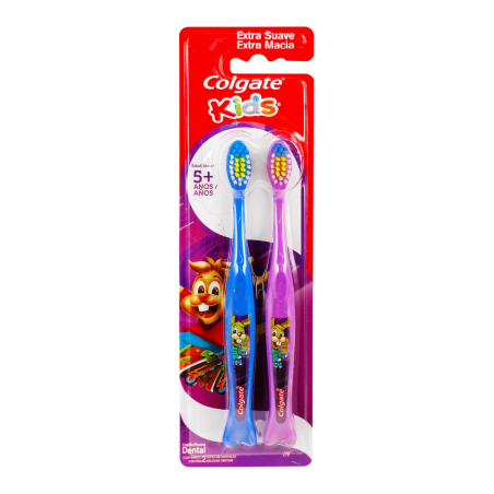 CEPILLO DENTAL COLGATE KIDS 5+ TANDY X 2 UND P.E