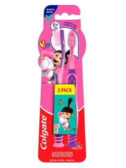CEPILLO DENTAL COLGATE KIDS 6+ MINIONS X 2 UND P.E