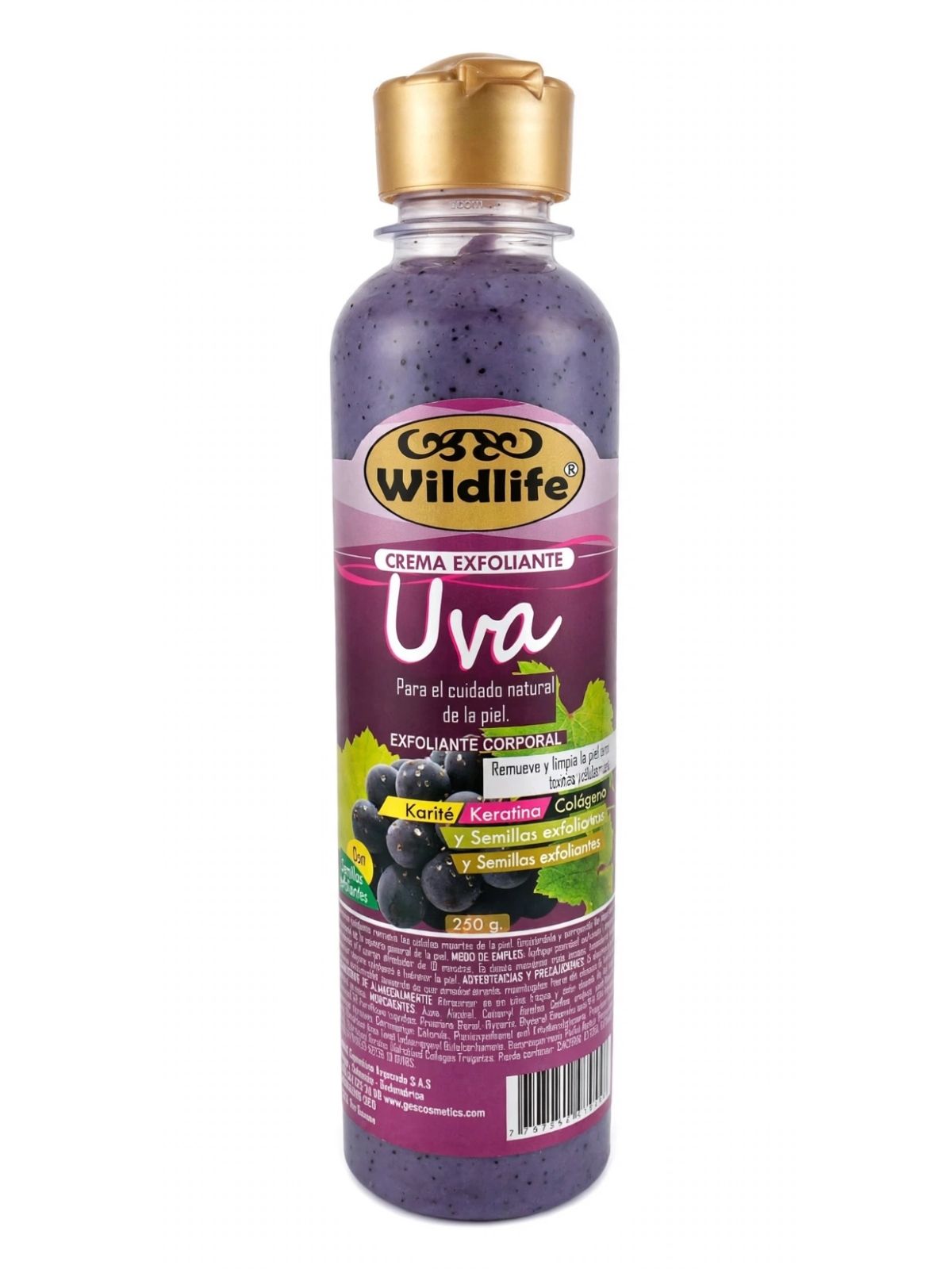 EXFOLIANTE TARRO UVA X 250 ML GMYC