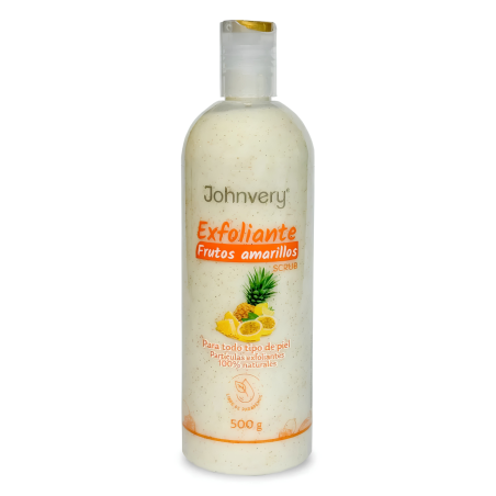 EXFOLIANTE NATURAL FRUTOS AMARILLOS X 500 JOHNVERY