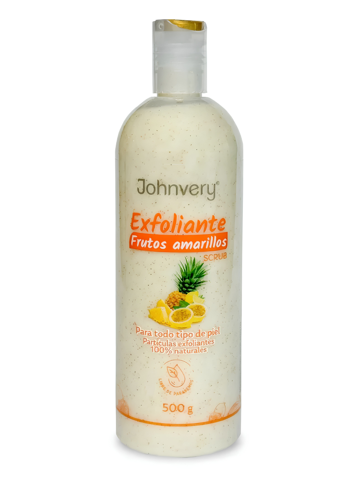 EXFOLIANTE NATURAL FRUTOS AMARILLOS X 500 JOHNVERY
