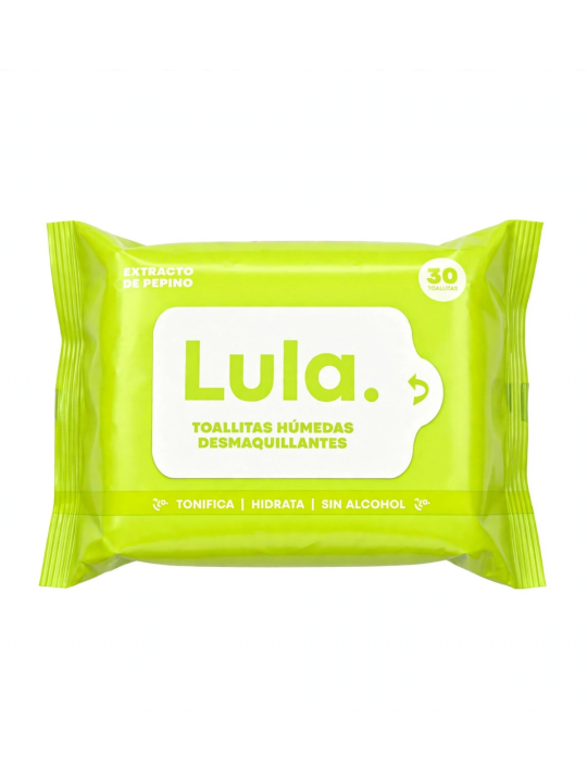 TOALLAS DESMAQUILLANTES PEPINO X 30 LULA ATENEA