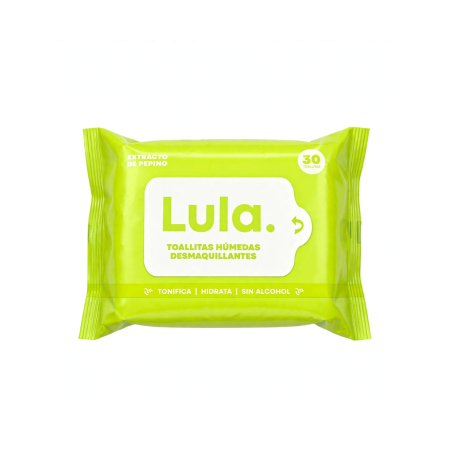 TOALLAS DESMAQUILLANTES PEPINO X 30 LULA ATENEA