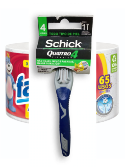 PRESTOBARBA SCHICK QUATTRO 4 TITANIUM