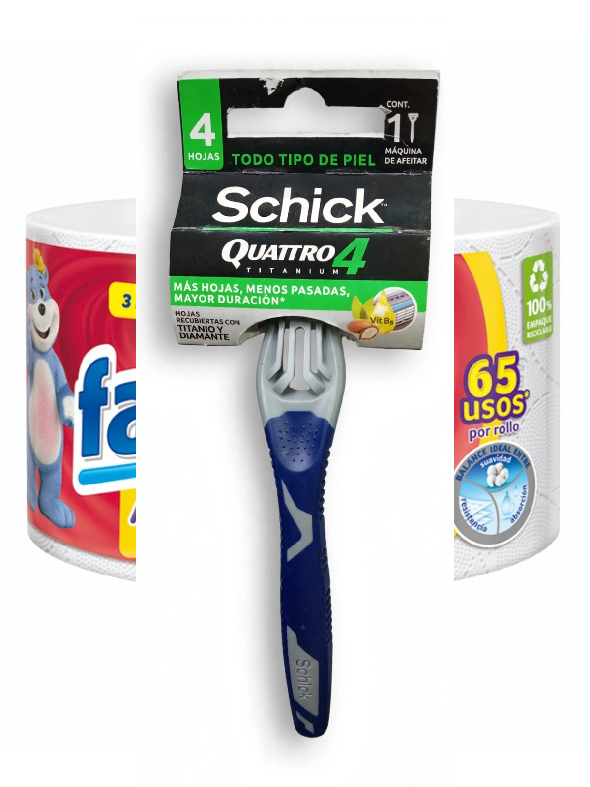 PRESTOBARBA SCHICK QUATTRO 4 TITANIUM