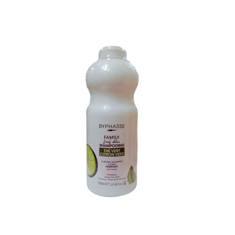 SHAMPO TE VERDE CABELLO NORMAL X 750 ML BYPHASSE SAMY