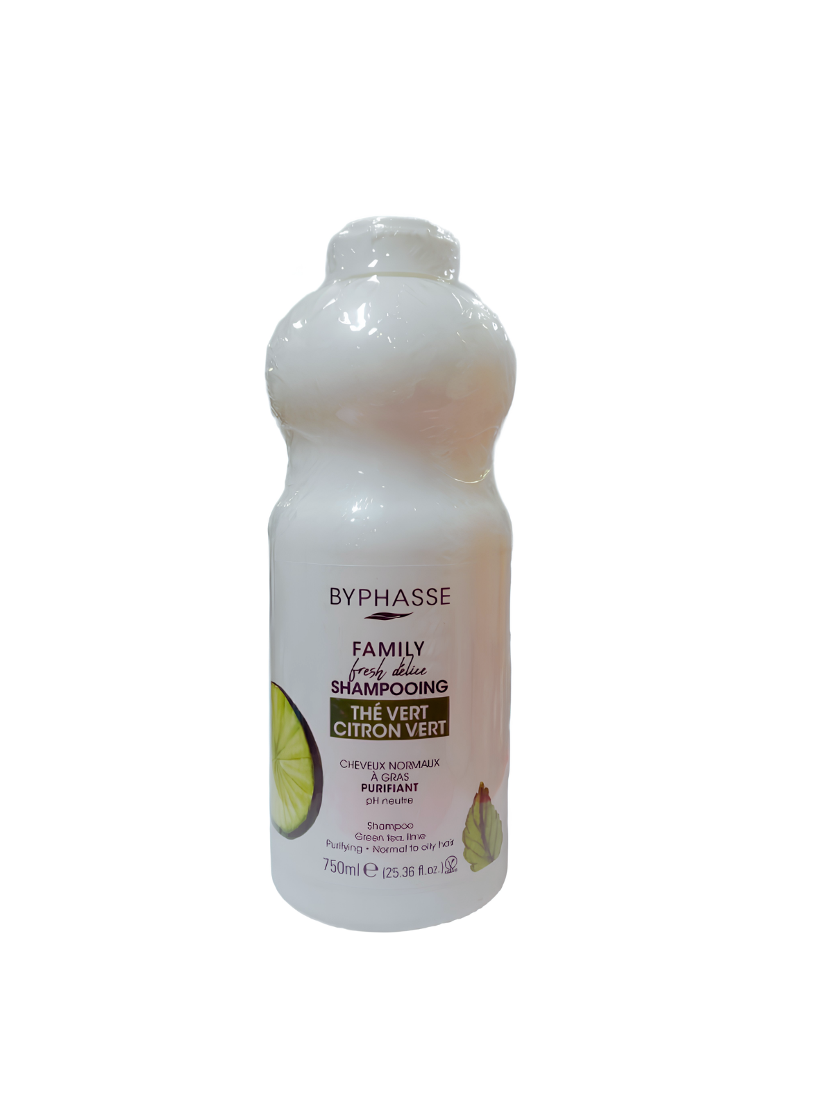 SHAMPO TE VERDE CABELLO NORMAL X 750 ML BYPHASSE SAMY