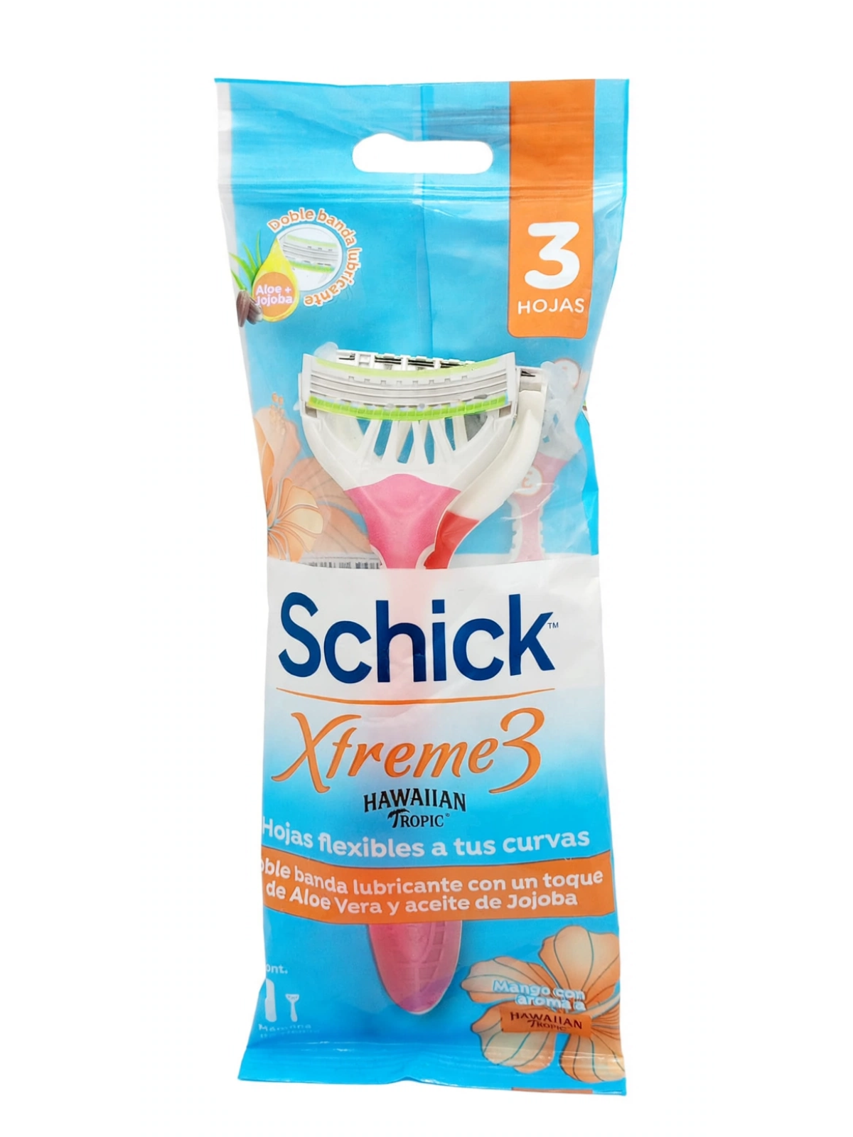 PRESTOBARBA SCHICK EXTREME 3 PIEL NORMAL HAWAIIAN