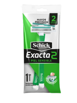 PRESTOBARBA SCHICK EXACTA 2 PIEL SENSIBLE
