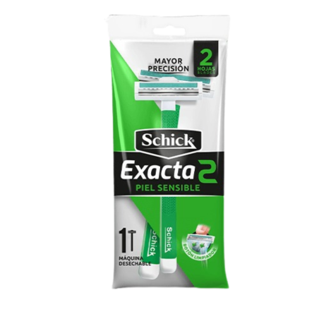 PRESTOBARBA SCHICK EXACTA 2 PIEL SENSIBLE