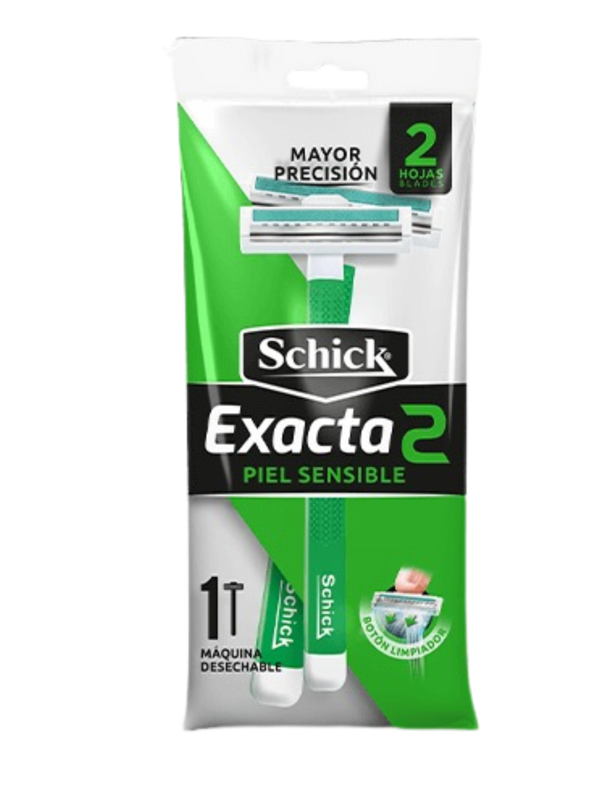 PRESTOBARBA SCHICK EXACTA 2 PIEL SENSIBLE
