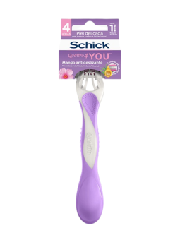 PRESTOBARBA SCHICK QUATTRO YOU MUJER PIEL DELICADA
